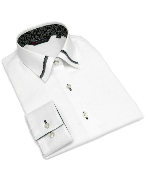 TOKYO SHIRTS（トウキョウシャツ）の「透け防止 形態安定ノーアイロン レギュラー 長袖ビジネスワイシャツ（ビジネスシャツ・レディース・ホワイト・L/XL/M/LL/S/XS）」の10枚目の写真