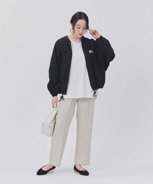 CAMP7（キャンプセブン）の「【CAMP7】ドルマンパーカー / UVカット（パーカー・レディース・ブラック/オレンジ/ベージュ・M-L）」の9枚目の写真