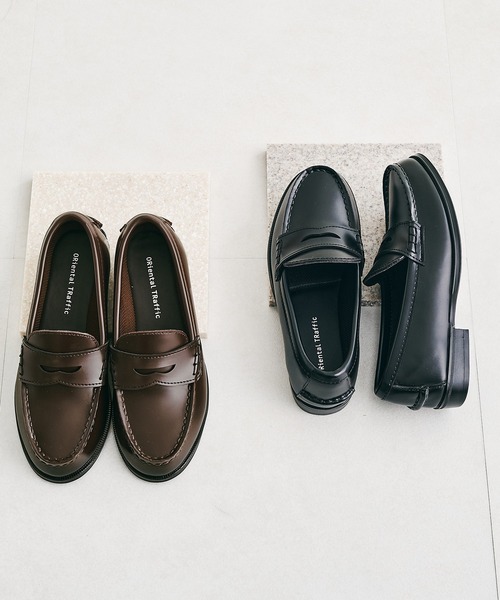 ORiental TRaffic（オリエンタルトラフィック）の「レインローファー/R-1020（レインシューズ・レディース・ブラック/ブラウン・41/37/40/33/39/38/34/36/35/42/43）」の22枚目の写真