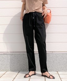Q | コットンサテンイージーパンツ(その他パンツ)
