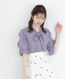 PROPORTION BODY DRESSING | オープンショルダー2Wayボウタイブラウス/1213110406(シャツ/ブラウス)