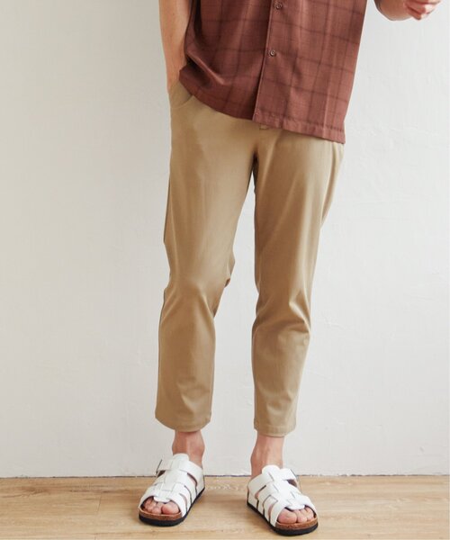 ikka（イッカ）の「【接触冷感】GOKU楽パンツ EASYSTRETCH 冷感アンクル（その他パンツ・メンズ・ベージュ/オリーブ/グリーン系その他/ネイビー/ブラック/チャコール・S/M/L/XL）」の12枚目の写真