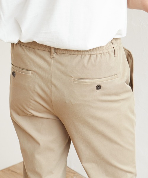 ikka（イッカ）の「【接触冷感】GOKU楽パンツ EASYSTRETCH 冷感アンクル（その他パンツ・メンズ・ベージュ/オリーブ/グリーン系その他/ネイビー/ブラック/チャコール・S/M/L/XL）」の19枚目の写真