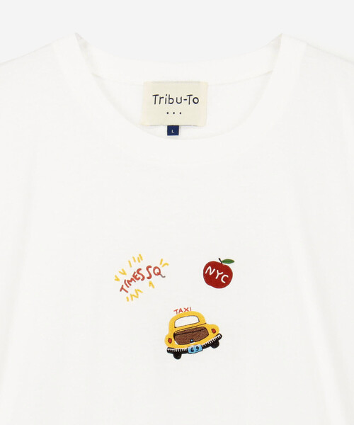 Bshop（ビショップ）の「Tribu-To | クルーネック半袖Tシャツ NY MEN  