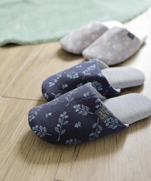 SESTO（セスト）の「ボタニカル刺繍ソフトスリッパ/ab（ルームシューズ/スリッパ）」