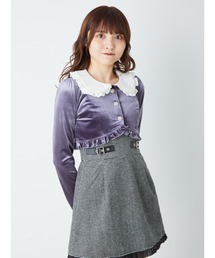 Ank Rouge | フリル丸衿カーデ(カーディガン/ボレロ)