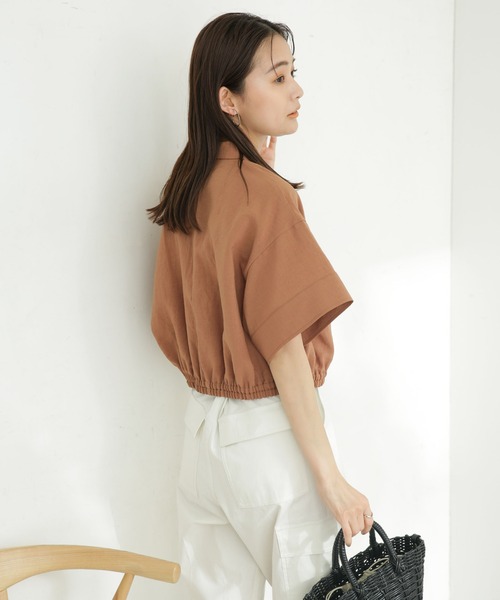 LB.03/メランジドライドロストショートシャツ(セットアップ可)