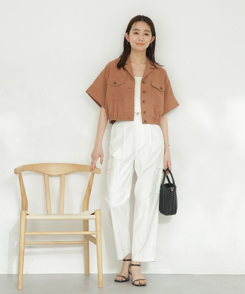 LB.03/メランジドライドロストショートシャツ(セットアップ可)