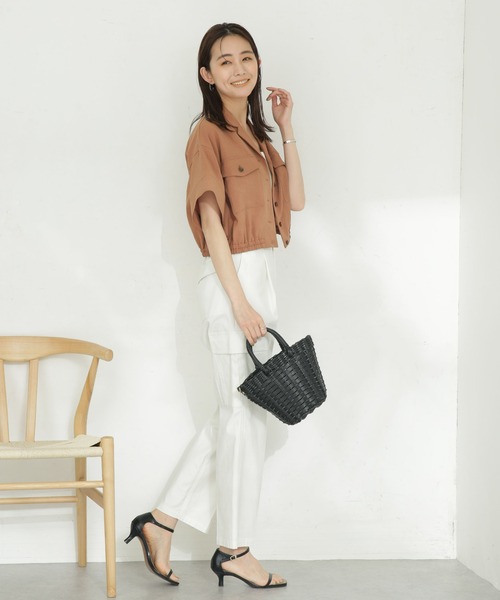 LB.03/メランジドライドロストショートシャツ(セットアップ可)