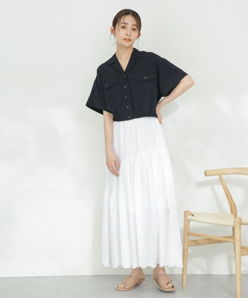 LB.03/メランジドライドロストショートシャツ(セットアップ可)