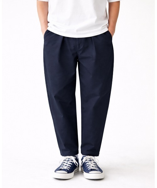 rehacer(レアセル)の「rehacer : Easy Adjust Ankle Cut Pants / イージー アジャスト アンクルカットパンツ(その他パンツ・メンズ・ブラック/カーキ/ベージュ/ネイビー・LARGE/SMALL/MEDIUM)」の4枚目の写真