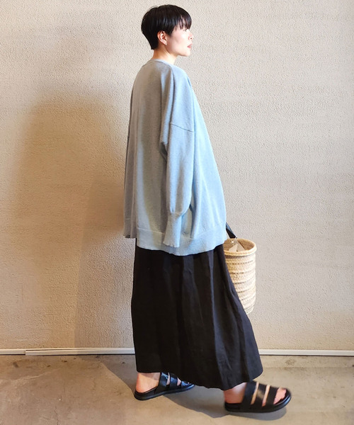 ジャーナルスタンダードラックス 美品 ペーパー Big-カーディガン 羽織り セール】ペーパー Big-カーディガン（カーディガン/ボレロ