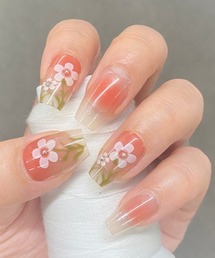 Doux Belle（ドゥーベル）の「ネイルチップ ハンド 貼るだけ（ネイルシール/ネイルチップ）」