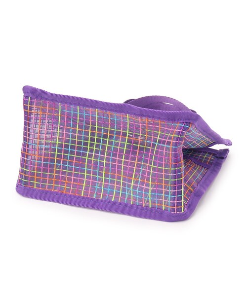 SHOO・LA・RUE（シューラルー）の「◆メッシュバッグ(S)（トートバッグ・レディース・グリーン/ブラック/パープル系2/ピンク系6・00）」の9枚目の写真