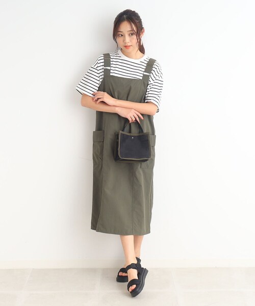 SHOO・LA・RUE（シューラルー）の「◆メッシュバッグ(S)（トートバッグ・レディース・グリーン/ブラック/パープル系2/ピンク系6・00）」の18枚目の写真