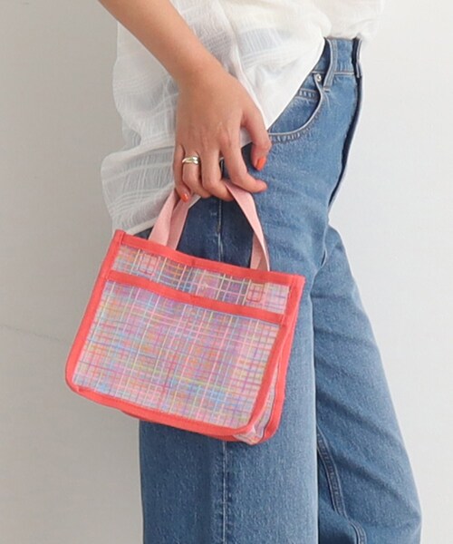 SHOO・LA・RUE（シューラルー）の「◆メッシュバッグ(S)（トートバッグ・レディース・グリーン/ブラック/パープル系2/ピンク系6・00）」の22枚目の写真