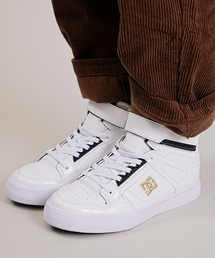 DC | DC/ディーシー キッズ スニーカー Ks PURE HIGH-TOP SE EV SNピュア ハイトップ エスイー イーブイ エスエヌ ゴムひも スケートボード ハイカット DK234009(スニーカー)