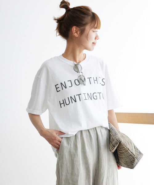 THE DAY ON THE BEACH(ザデイオンザビーチ)の「【THE DAY ON THE BEACH】CUT OFF T-SH TEE:カットソー(Tシャツ/カットソー・レディース・ブラック/ダークパープル/ホワイト系その他/ブラックミックス・FREE)」の2枚目の写真