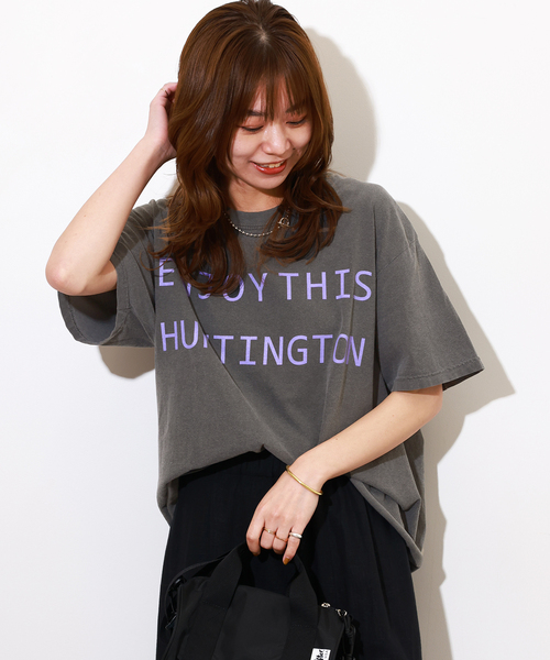 THE DAY ON THE BEACH(ザデイオンザビーチ)の「【THE DAY ON THE BEACH】CUT OFF T-SH TEE:カットソー(Tシャツ/カットソー・レディース・ブラック/ダークパープル/ホワイト系その他/ブラックミックス・FREE)」の18枚目の写真