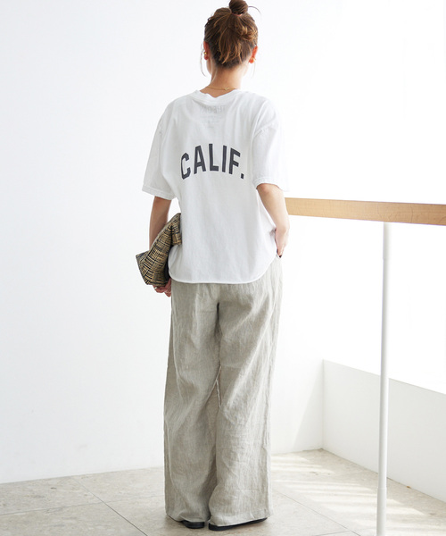 THE DAY ON THE BEACH(ザデイオンザビーチ)の「【THE DAY ON THE BEACH】CUT OFF T-SH TEE:カットソー(Tシャツ/カットソー・レディース・ブラック/ダークパープル/ホワイト系その他/ブラックミックス・FREE)」の22枚目の写真