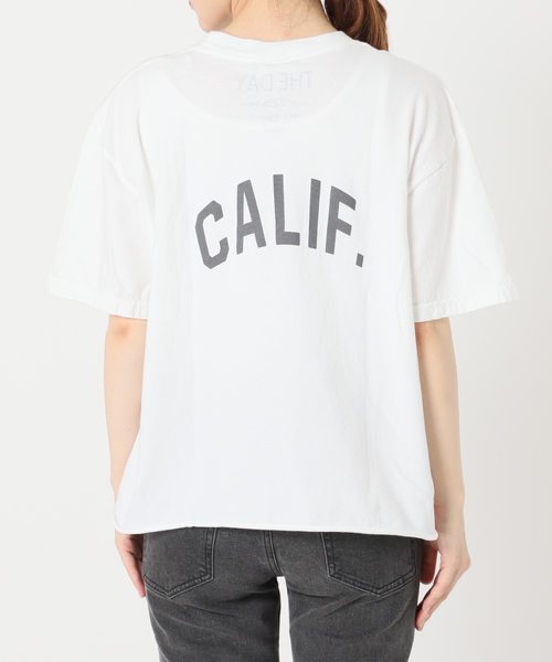 THE DAY ON THE BEACH】CUT OFF T-SH TEE：カットソー（Tシャツ
