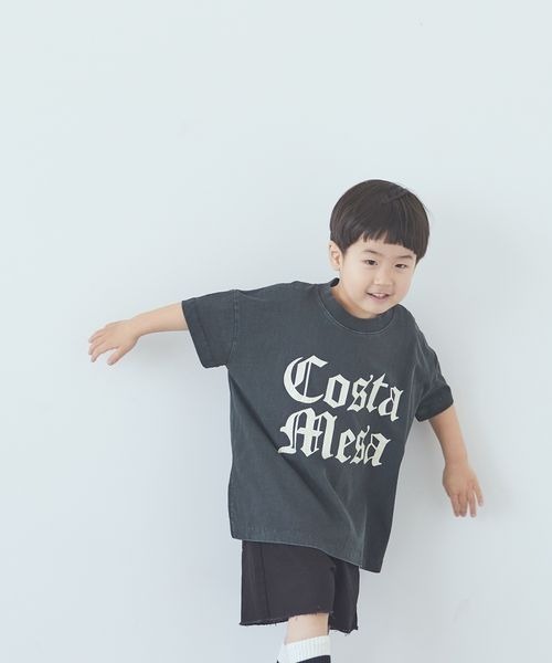 LOWRYS FARM(ローリーズファーム)の「アソートプリントBIGT 905320(Tシャツ/カットソー・キッズ・ホワイト/ネイビー/イエロー/グレー/チャコールグレー・110cm/120cm/130cm/140cm/150cm)」の2枚目の写真