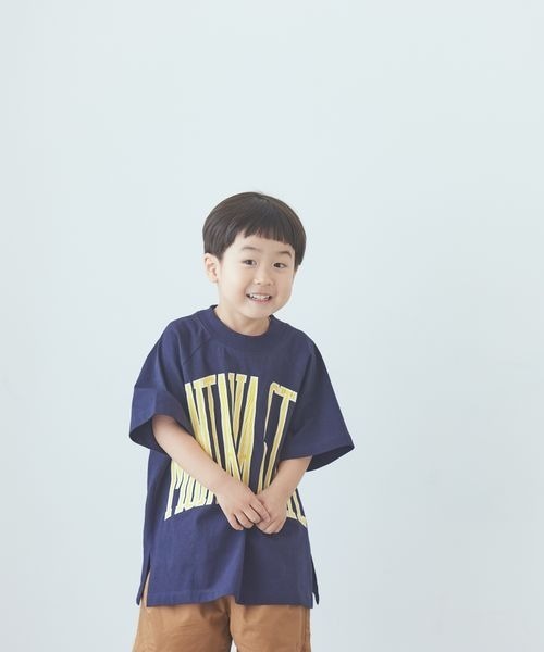 LOWRYS FARM(ローリーズファーム)の「アソートプリントBIGT 905320(Tシャツ/カットソー・キッズ・ホワイト/ネイビー/イエロー/グレー/チャコールグレー・110cm/120cm/130cm/140cm/150cm)」の22枚目の写真