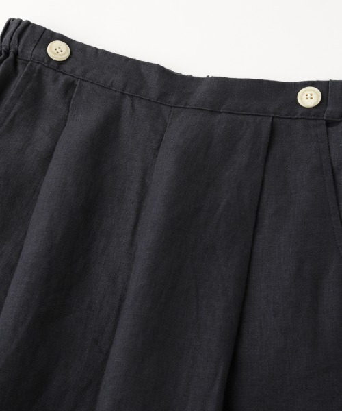 NIMES(ニーム)の「リネンテーパードパンツ(その他パンツ・レディース・ベージュ/ラベンダー/チャコールグレー・0/1)」の4枚目の写真