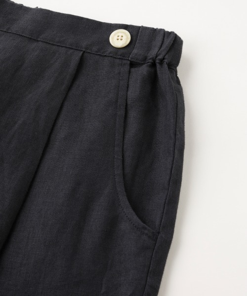 NIMES(ニーム)の「リネンテーパードパンツ(その他パンツ・レディース・ベージュ/ラベンダー/チャコールグレー・0/1)」の5枚目の写真