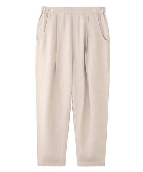 NIMES(ニーム)の「リネンテーパードパンツ(その他パンツ・レディース・ベージュ/ラベンダー/チャコールグレー・0/1)」の10枚目の写真