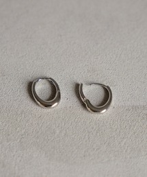 ステンレス_ワンタッチフープピアス