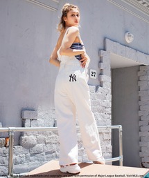 BACK TO THE FIELD | 【MLB】ポケットロゴデニムオーバーオール(サロペット/オーバーオール)