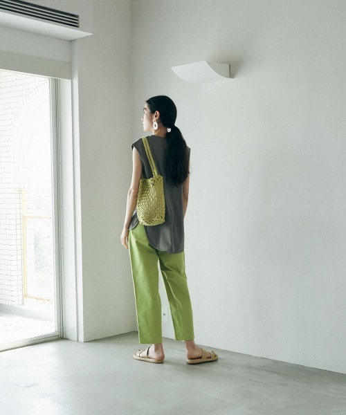 marjour(マージュール)の「COTTON NET BAG(ショルダーバッグ・レディース・ブラック/ライム・FREE)」の15枚目の写真