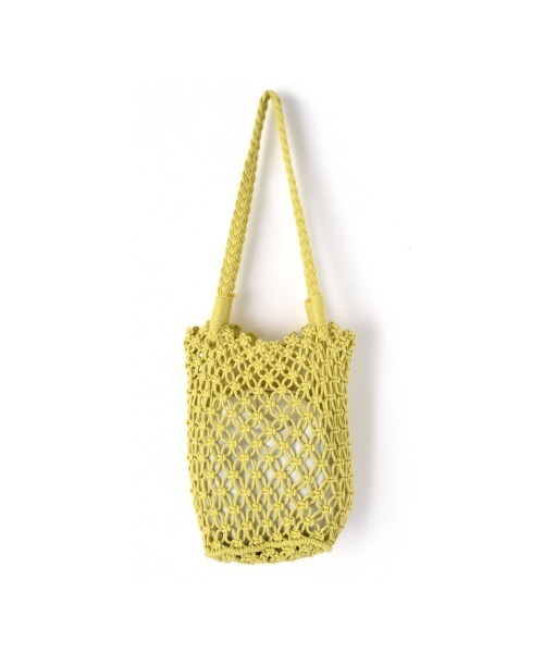 marjour(マージュール)の「COTTON NET BAG(ショルダーバッグ・レディース・ブラック/ライム・FREE)」の16枚目の写真