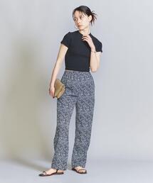 【別注】＜provoke＞ゼブラプリント パンツ -ウォッシャブル-