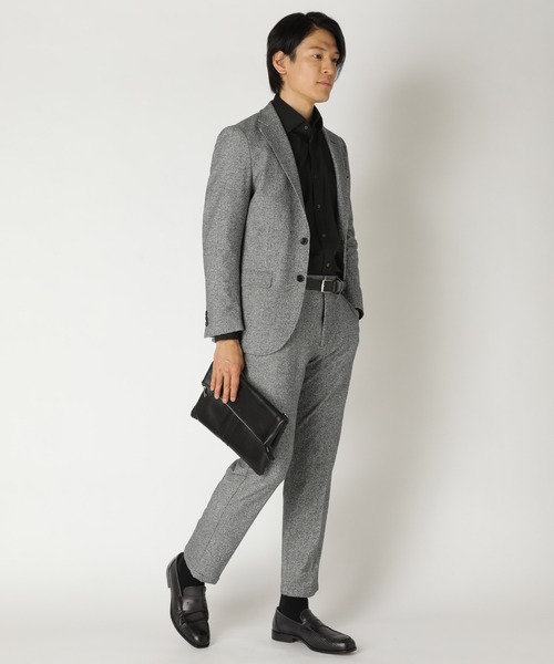 CROWDED CLOSET（クラウデッドクローゼット）の「【SEEKER(シーカー)】オイルレザー 2WAY口折れクラッチショルダー（クラッチバッグ・メンズ・グリーン/ネイビー/ブラック・FREE）」の8枚目の写真