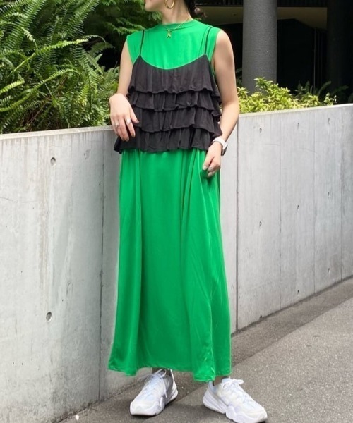 ROSE BUD（ローズバッド）の「肩タックワンピース（ワンピース）」 - WEAR