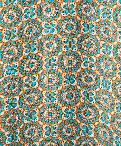 CIAOPANIC TYPY（チャオパニックティピー）の「【KIDS】バティック&ペイズリー柄レーヨンギャザーキャミワンピ（ワンピース・キッズ・オレンジ/ブルー・105/120/140/150）」の11枚目の写真