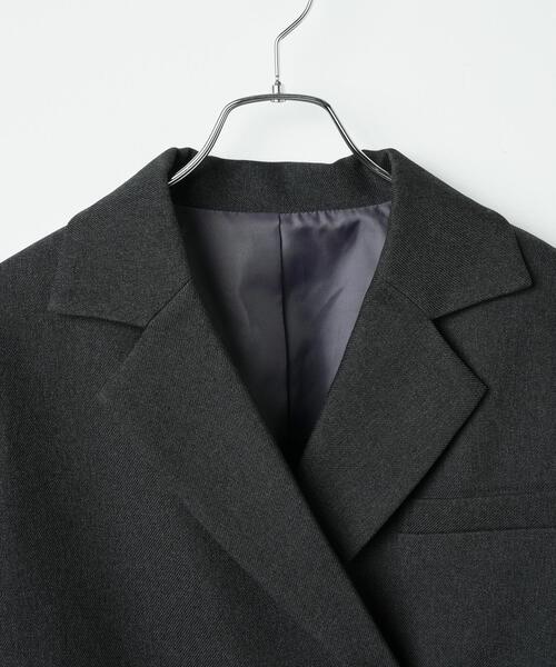 WEGO（ウィゴー）の「WEGO/ショートテーラードジャケット（テーラードジャケット・レディース・ブラック/杢グレー・FREE）」の21枚目の写真
