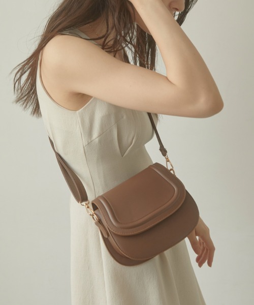 ACYM（アシーム）の「Vintage round mini バッグ（ショルダーバッグ・レディース・ブラック/ブラウン・FREE）」の15枚目の写真