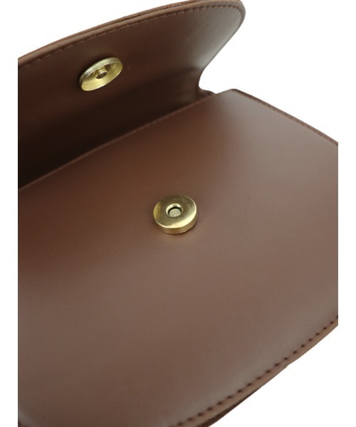 ACYM（アシーム）の「Vintage round mini バッグ（ショルダーバッグ・レディース・ブラック/ブラウン・FREE）」の18枚目の写真