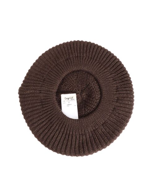 Ungrid（アングリッド）の「ニットベレー帽（ハンチング/ベレー帽・レディース・ブラック/ブラウン/アイボリー・FREE）」の11枚目の写真