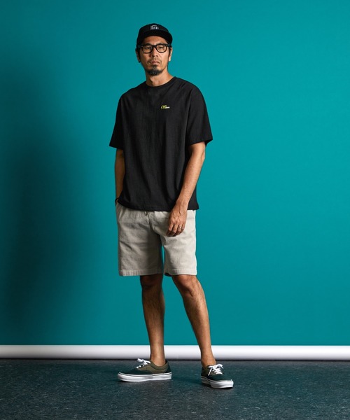 The DUFFER of ST.GEORGE(ザダファーオブセントジョージ)の「OFFSHORE × BLACK LABEL LOGO TEE:オフショア コラボ ロゴ プリントTシャツ(Tシャツ/カットソー・メンズ・ホワイト/ブラック・MEDIUM/X-LARGE/SMALL/LARGE)」の10枚目の写真