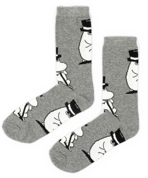 MOOMIN（ムーミン）の「MOOMIN / ムーミン クラシック ソックス 靴下 SOCKS MEN WOMEN NBJ（ソックス/靴下・レディース・ブラック系その他/ライトブラウン/オレンジ/ライトパープル/ライトピンク/ダークブルー/ナチュラル/グレー系その他/アイボリー/ライトブルー/ピンク/ブルー/グレー系その他2/ベージュ/ダークグレー/ブラック/ネイビー/マルーン/ライトグレー/ピンク系その他2/ブラウン/キャメル/パープル/インディゴブルー/オフホワイト/ブラック系その他2/グレー/ブルー系その他/ブルー系その他2/その他1/その他2/その他3/グレイッシュベージュ/ブラック系その他3/ヘザーグレー/ブラウン系その他/ライトベージュ/サーモンピンク/ブラック系その他4/グリーン/ダークネイビー/キナリ/グレー系その他3/ピンク系その他3・L/M）」の11枚目の写真