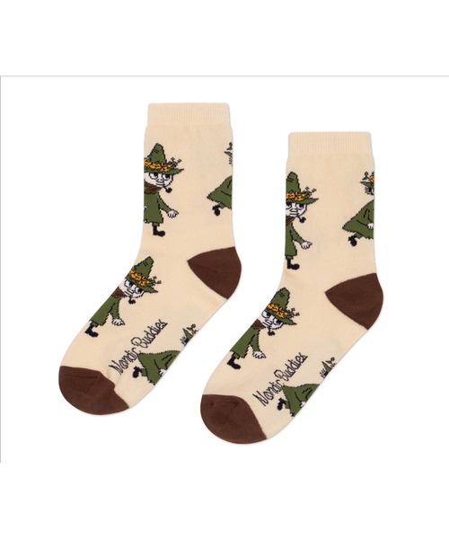 MOOMIN（ムーミン）の「MOOMIN / ムーミン クラシック ソックス 靴下 SOCKS MEN WOMEN NBJ（ソックス/靴下・レディース・ブラック系その他/ライトブラウン/オレンジ/ライトパープル/ライトピンク/ダークブルー/ナチュラル/グレー系その他/アイボリー/ライトブルー/ピンク/ブルー/グレー系その他2/ベージュ/ダークグレー/ブラック/ネイビー/マルーン/ライトグレー/ピンク系その他2/ブラウン/キャメル/パープル/インディゴブルー/オフホワイト/ブラック系その他2/グレー/ブルー系その他/ブルー系その他2/その他1/その他2/その他3/グレイッシュベージュ/ブラック系その他3/ヘザーグレー/ブラウン系その他/ライトベージュ/サーモンピンク/ブラック系その他4/グリーン/ダークネイビー/キナリ/グレー系その他3/ピンク系その他3・L/M）」の21枚目の写真