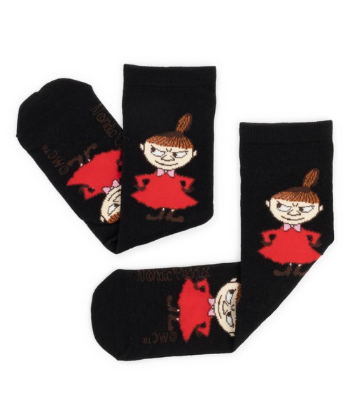 MOOMIN（ムーミン）の「MOOMIN / ムーミン クラシック ソックス 靴下 SOCKS MEN WOMEN NBJ（ソックス/靴下・レディース・ブラック系その他/ライトブラウン/オレンジ/ライトパープル/ライトピンク/ダークブルー/ナチュラル/グレー系その他/アイボリー/ライトブルー/ピンク/ブルー/グレー系その他2/ベージュ/ダークグレー/ブラック/ネイビー/マルーン/ライトグレー/ピンク系その他2/ブラウン/キャメル/パープル/インディゴブルー/オフホワイト/ブラック系その他2/グレー/ブルー系その他/ブルー系その他2/その他1/その他2/その他3/グレイッシュベージュ/ブラック系その他3/ヘザーグレー/ブラウン系その他/ライトベージュ/サーモンピンク/ブラック系その他4/グリーン/ダークネイビー/キナリ/グレー系その他3/ピンク系その他3・L/M）」の7枚目の写真
