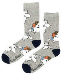 MOOMIN（ムーミン）の「MOOMIN / ムーミン クラシック ソックス 靴下 SOCKS MEN WOMEN NBJ（ソックス/靴下）」