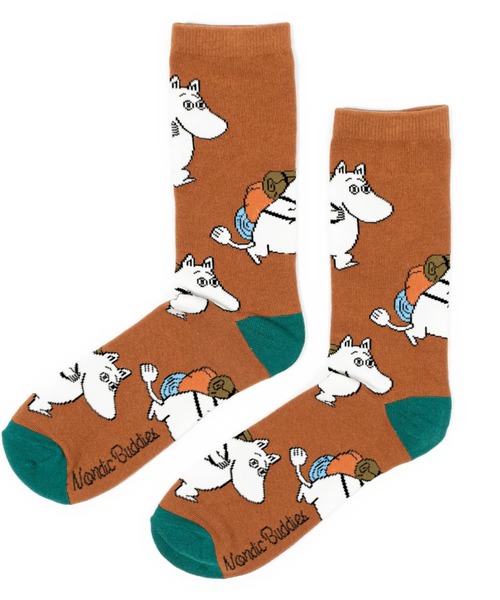 MOOMIN（ムーミン）の「MOOMIN / ムーミン クラシック ソックス 靴下 SOCKS MEN WOMEN NBJ（ソックス/靴下・レディース・ブラック系その他/ライトブラウン/オレンジ/ライトパープル/ライトピンク/ダークブルー/ナチュラル/グレー系その他/アイボリー/ライトブルー/ピンク/ブルー/グレー系その他2/ベージュ/ダークグレー/ブラック/ネイビー/マルーン/ライトグレー/ピンク系その他2/ブラウン/キャメル/パープル/インディゴブルー/オフホワイト/ブラック系その他2/グレー/ブルー系その他/ブルー系その他2/その他1/その他2/その他3/グレイッシュベージュ/ブラック系その他3/ヘザーグレー/ブラウン系その他/ライトベージュ/サーモンピンク/ブラック系その他4/グリーン/ダークネイビー/キナリ/グレー系その他3/ピンク系その他3・L/M）」の17枚目の写真