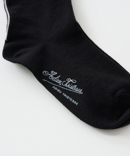 ADIEU TRISTESSE（アデュートリステス）の「バックラインタイツ（タイツ/ストッキング・レディース・チャコールグレー/ブラック・FREE）」の12枚目の写真