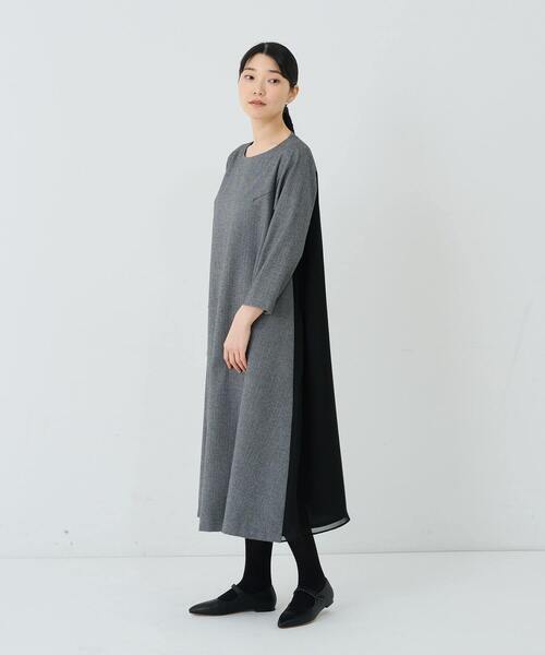 ADIEU TRISTESSE（アデュートリステス）の「バックラインタイツ（タイツ/ストッキング・レディース・チャコールグレー/ブラック・FREE）」の13枚目の写真